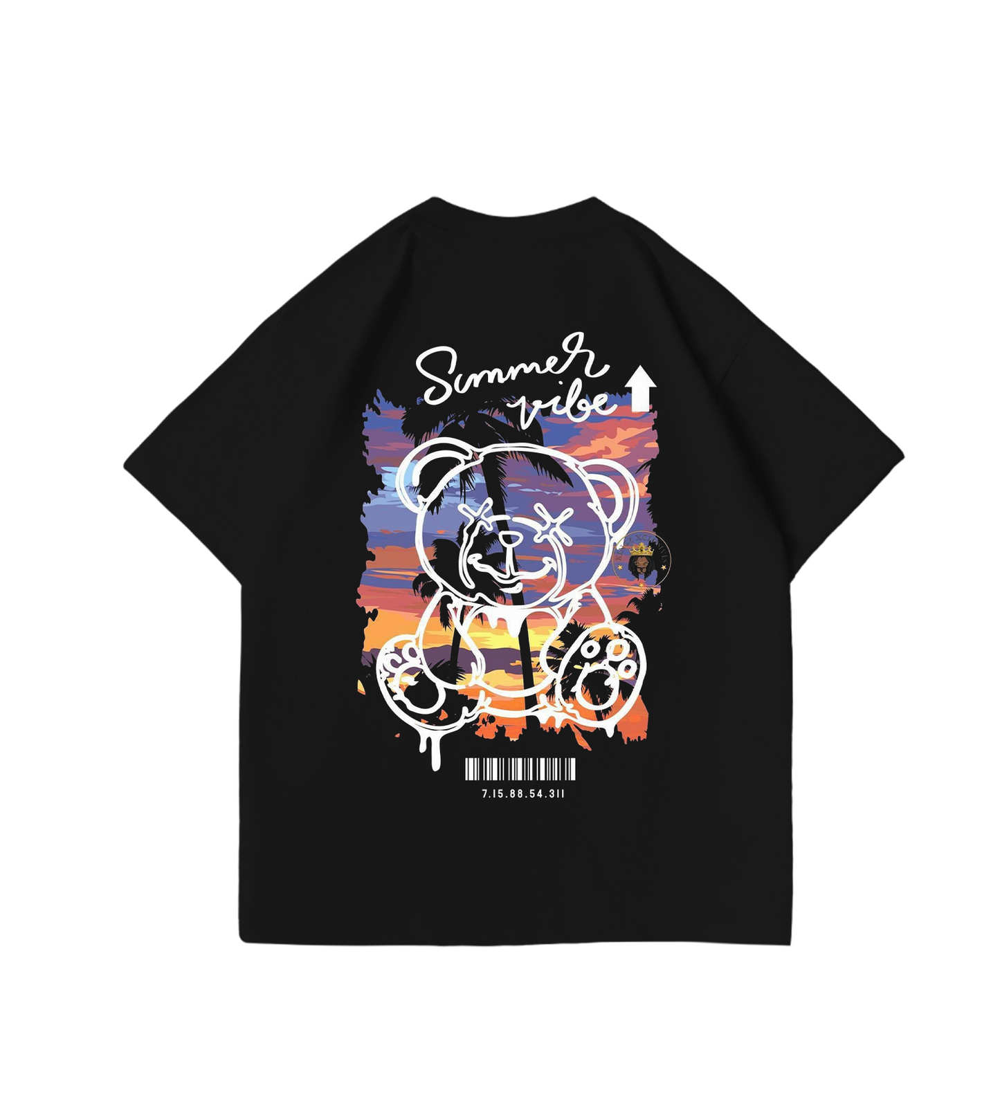 Back Print:COLORFUL BEAR