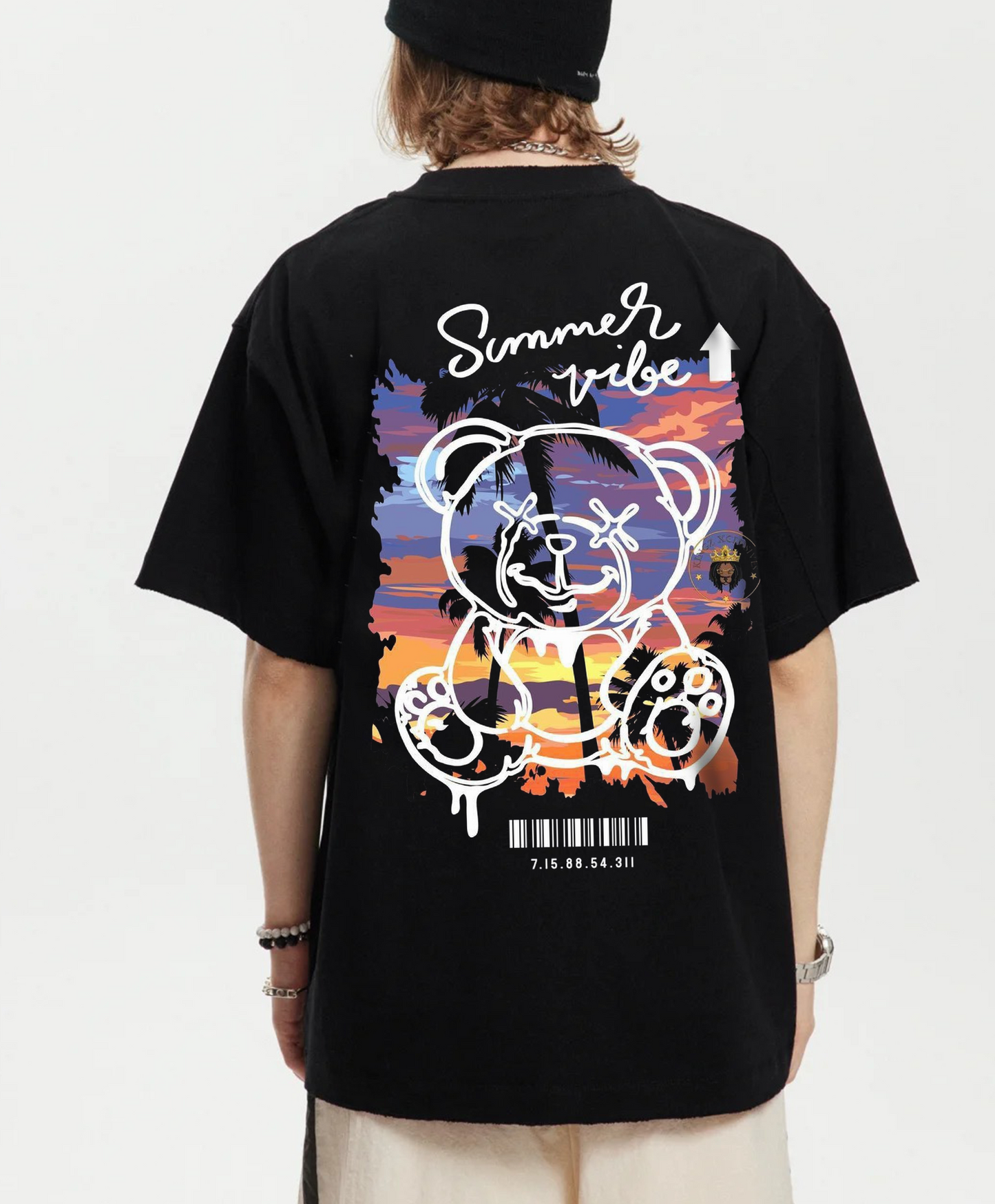 Back Print:COLORFUL BEAR