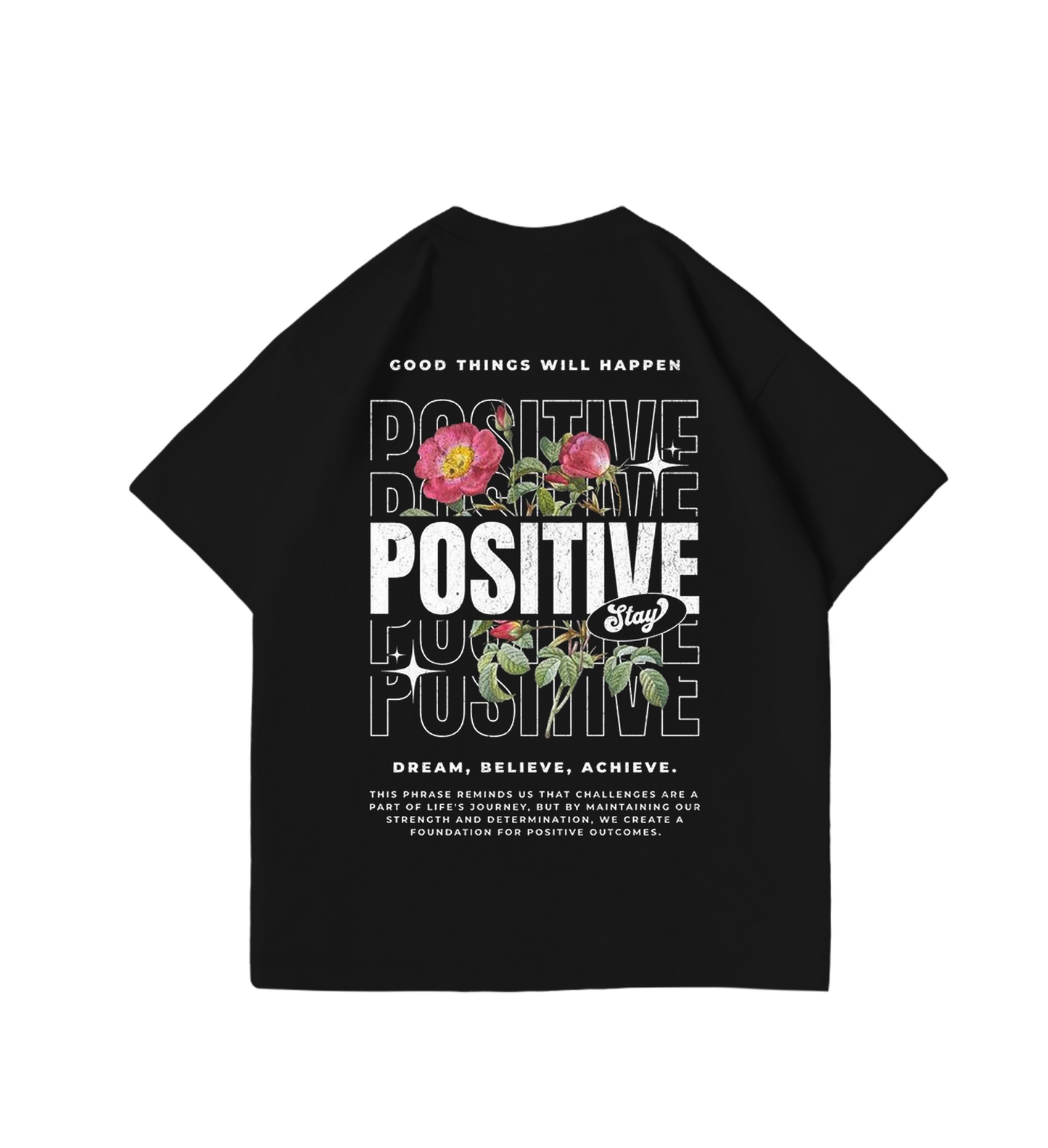 Back Print: POSITIVE