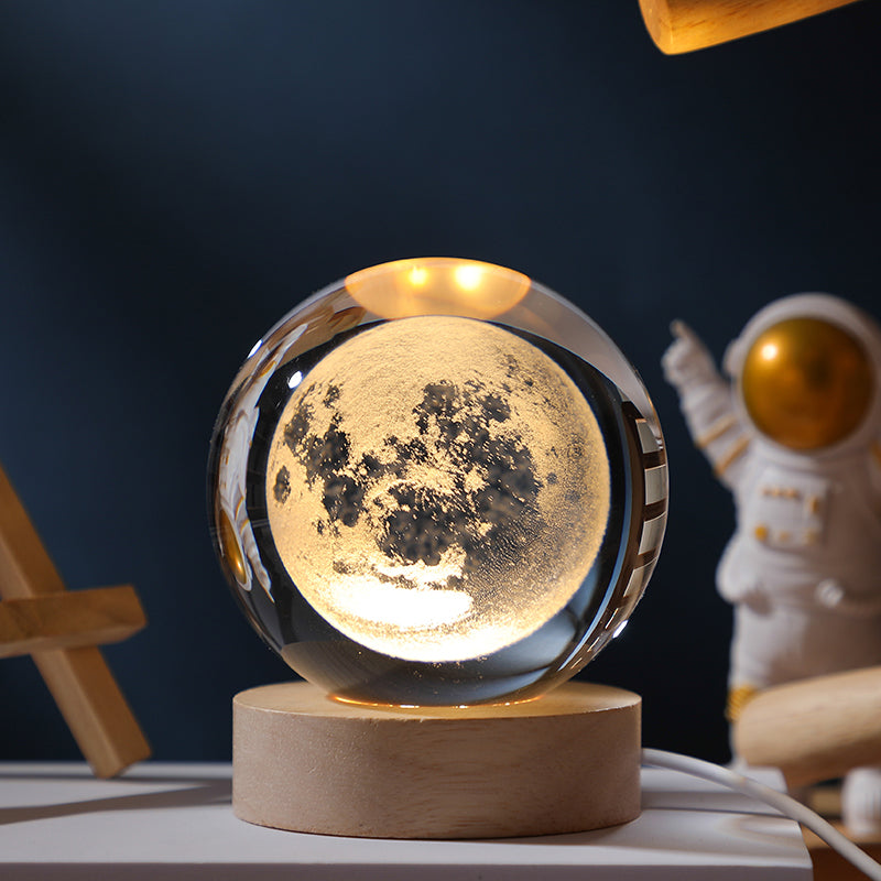 Desktop ornaments: starry sky glass ball