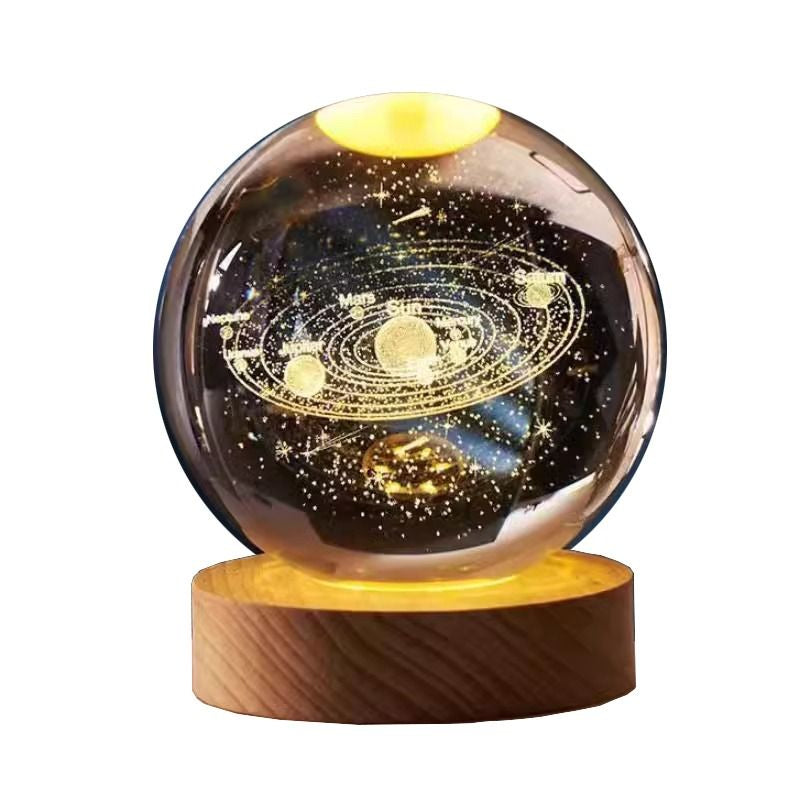 Desktop ornaments: starry sky glass ball