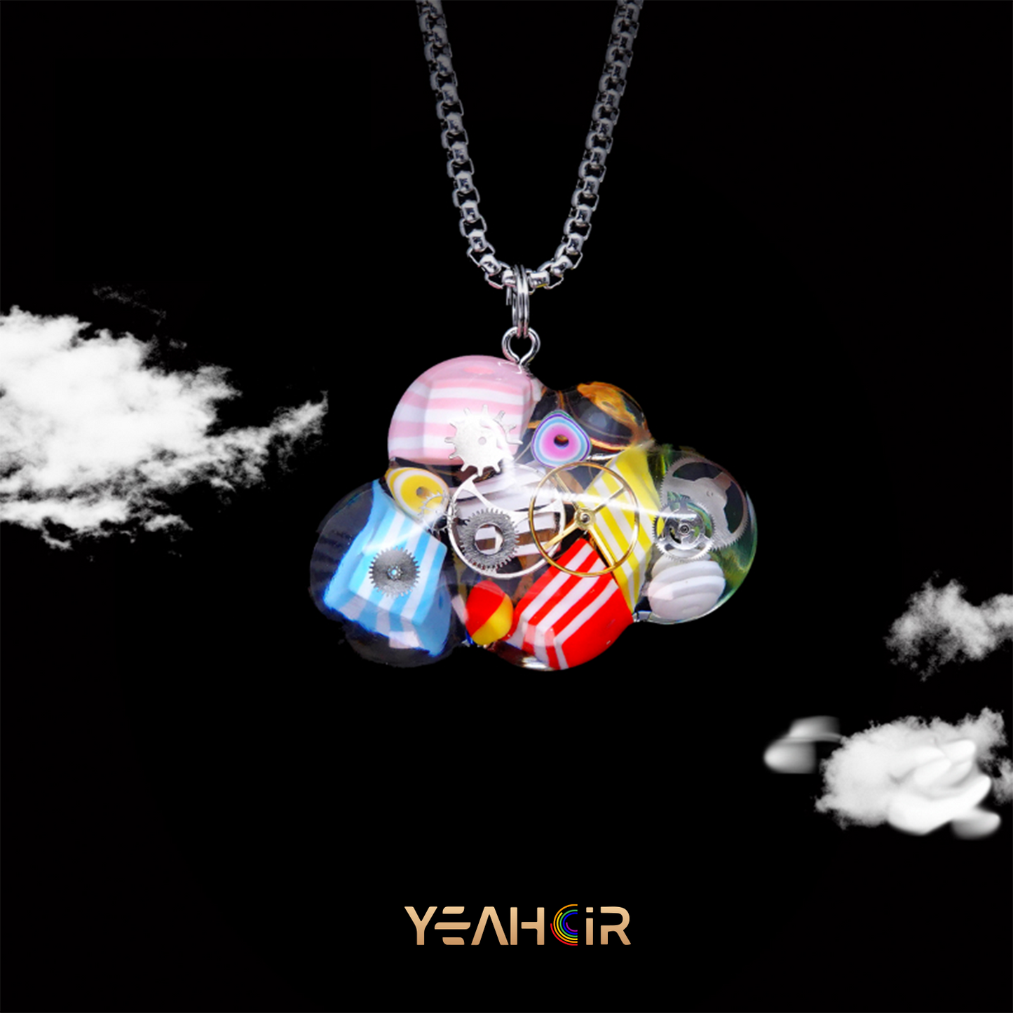 Mechanical Cloud: Necklace