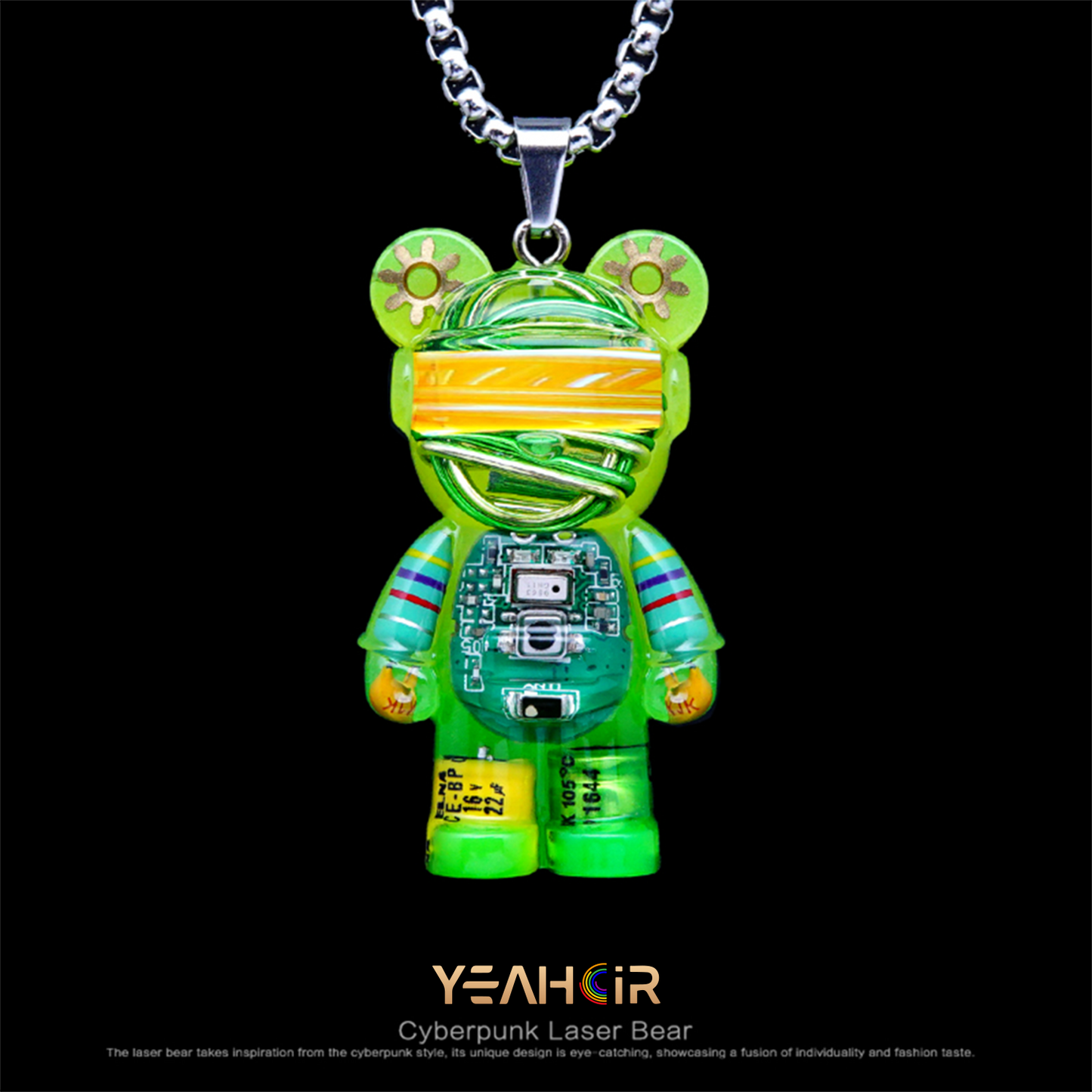 Sunglasses Bear: Necklace