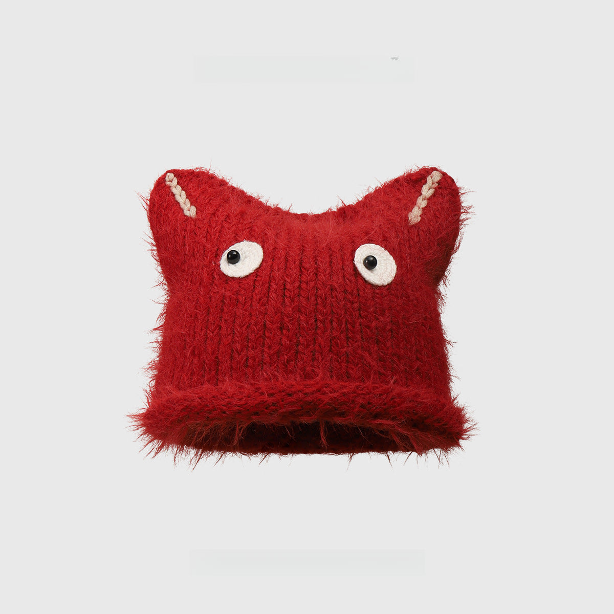 Knitted hat: Monster