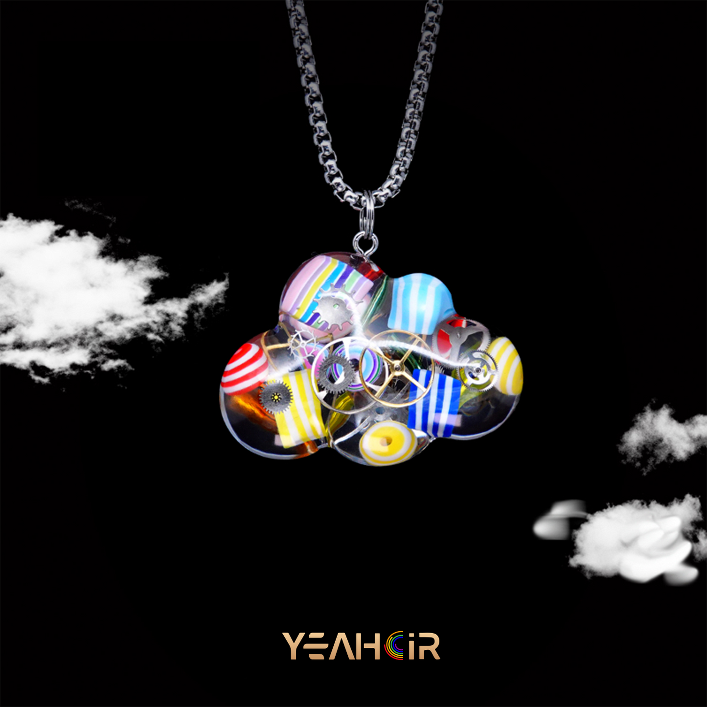 Mechanical Cloud: Necklace