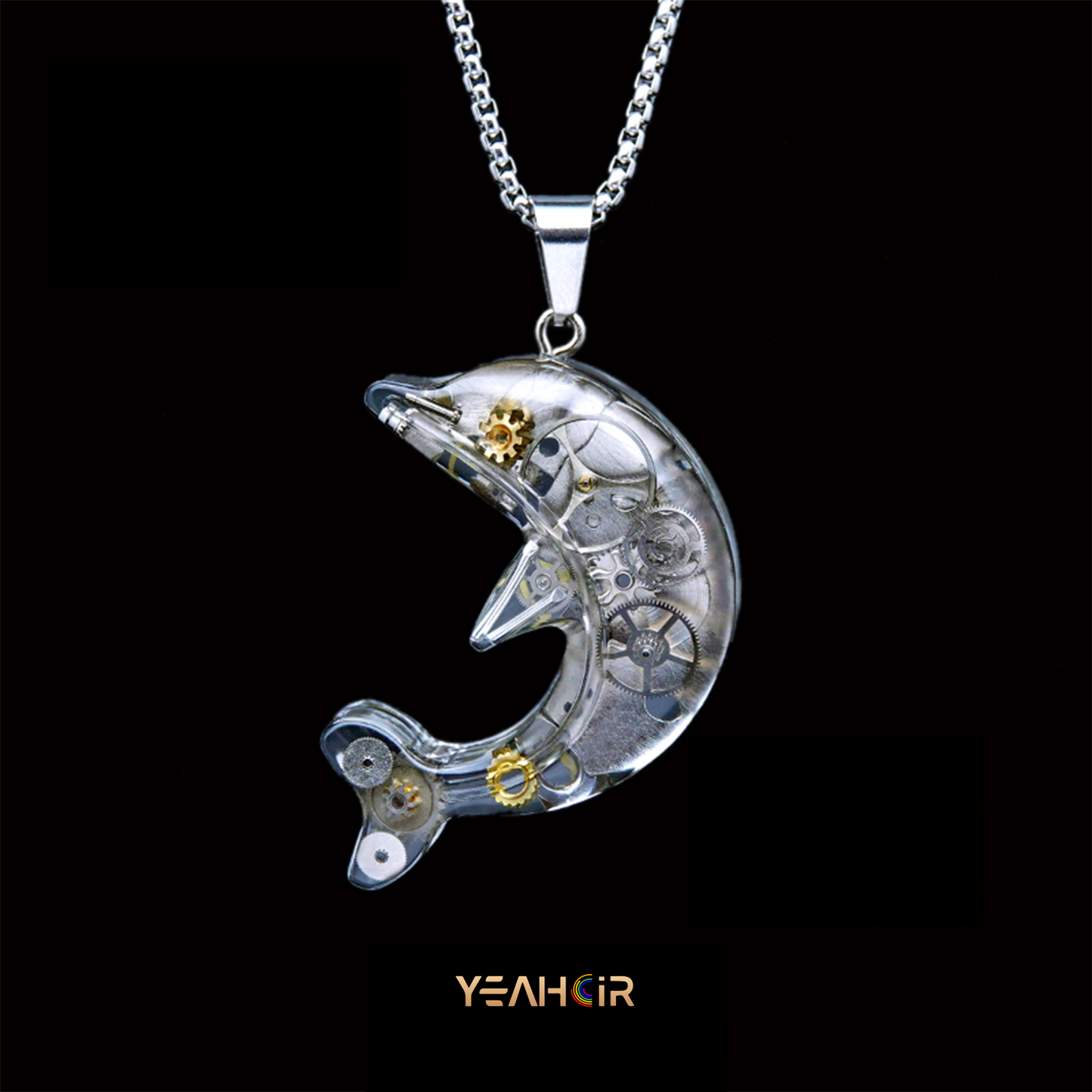 Cyberpunk Dolphin: Necklace