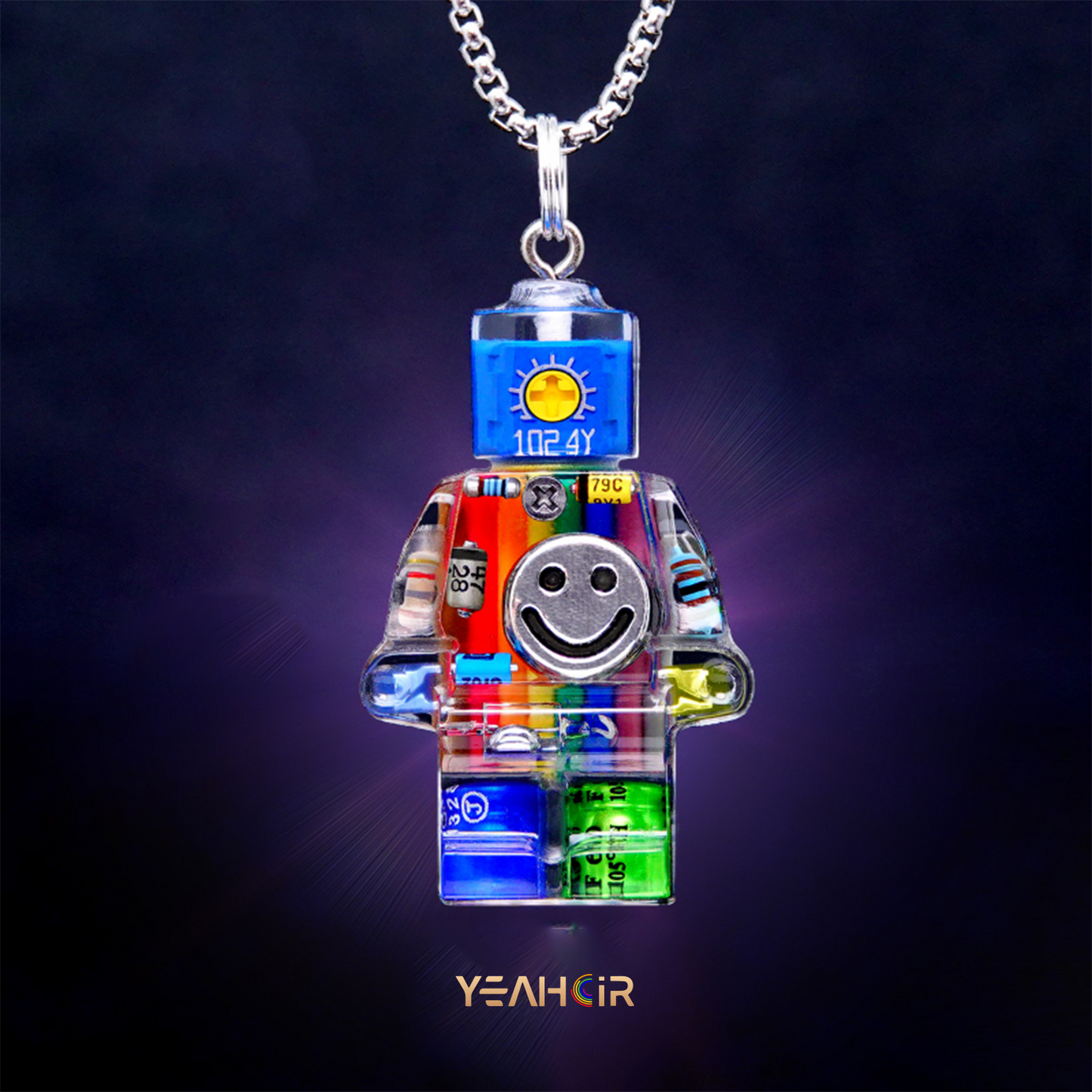 Smiley Robot:Necklace