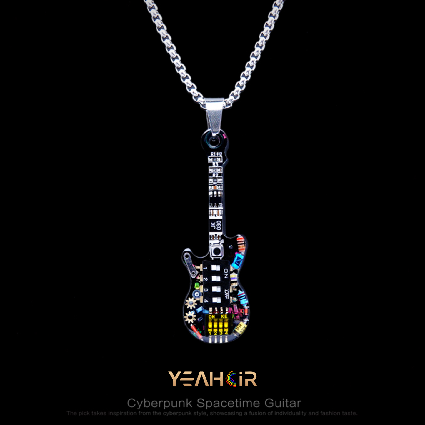 Mechanical Guitar: Necklace