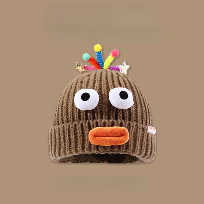 Knitted hats: Funny series