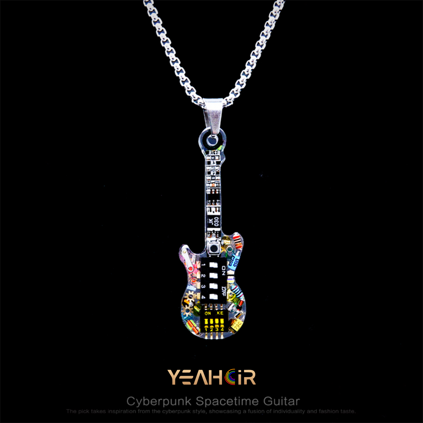 Mechanical Guitar: Necklace