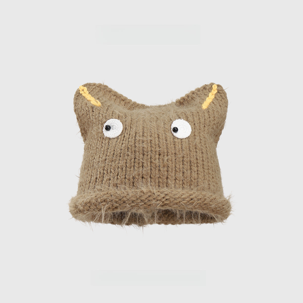 Knitted hat: Monster