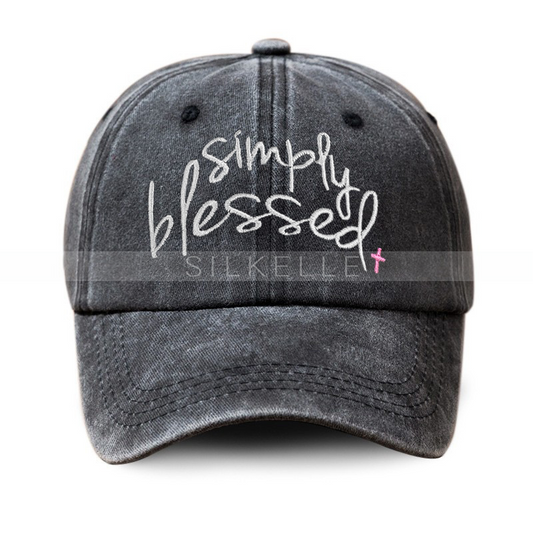 Peaked cap: Letters