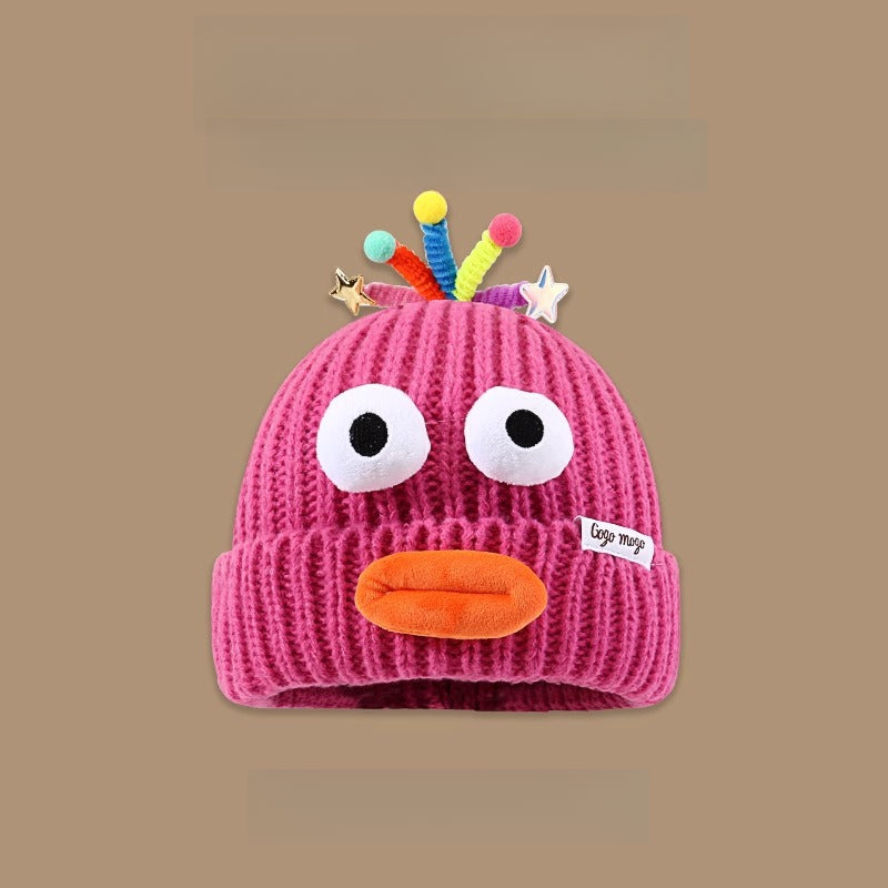 Knitted hats: Funny series