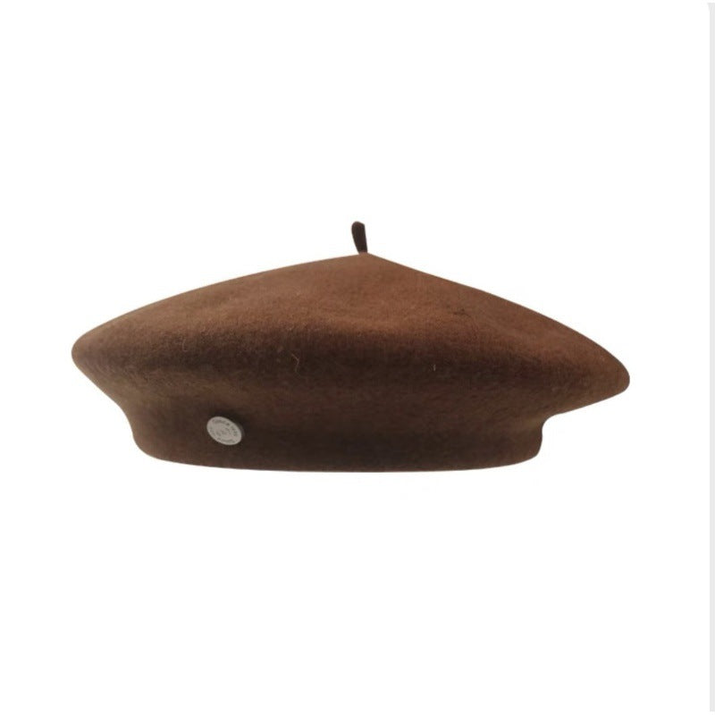 Beret: Brown