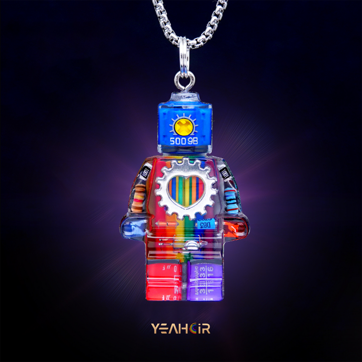 Smiley Robot:Necklace