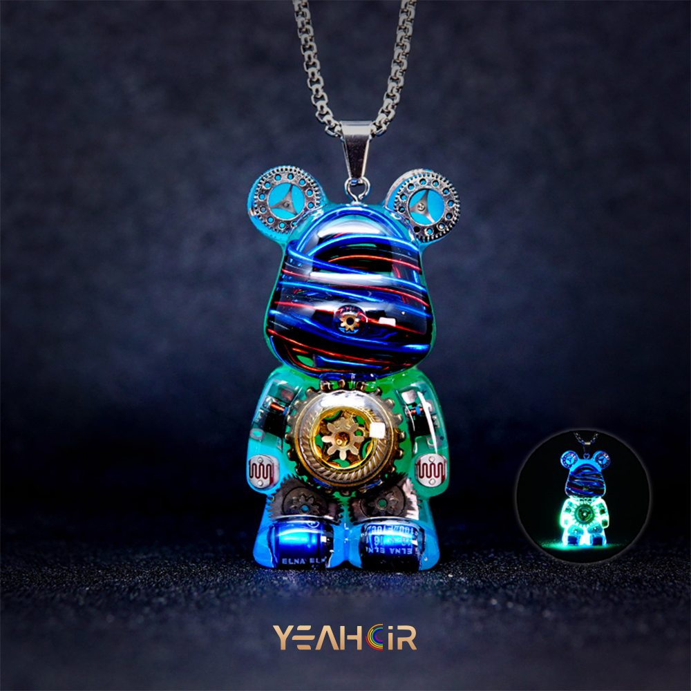 Standing Violent Bear: Necklace