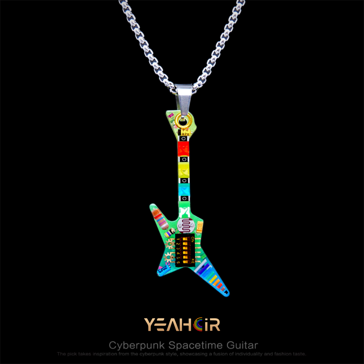 Mechanical Guitar: Necklace