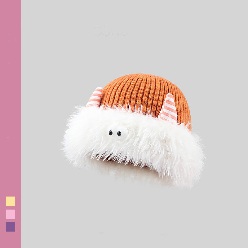 Knitted Hat： Monster