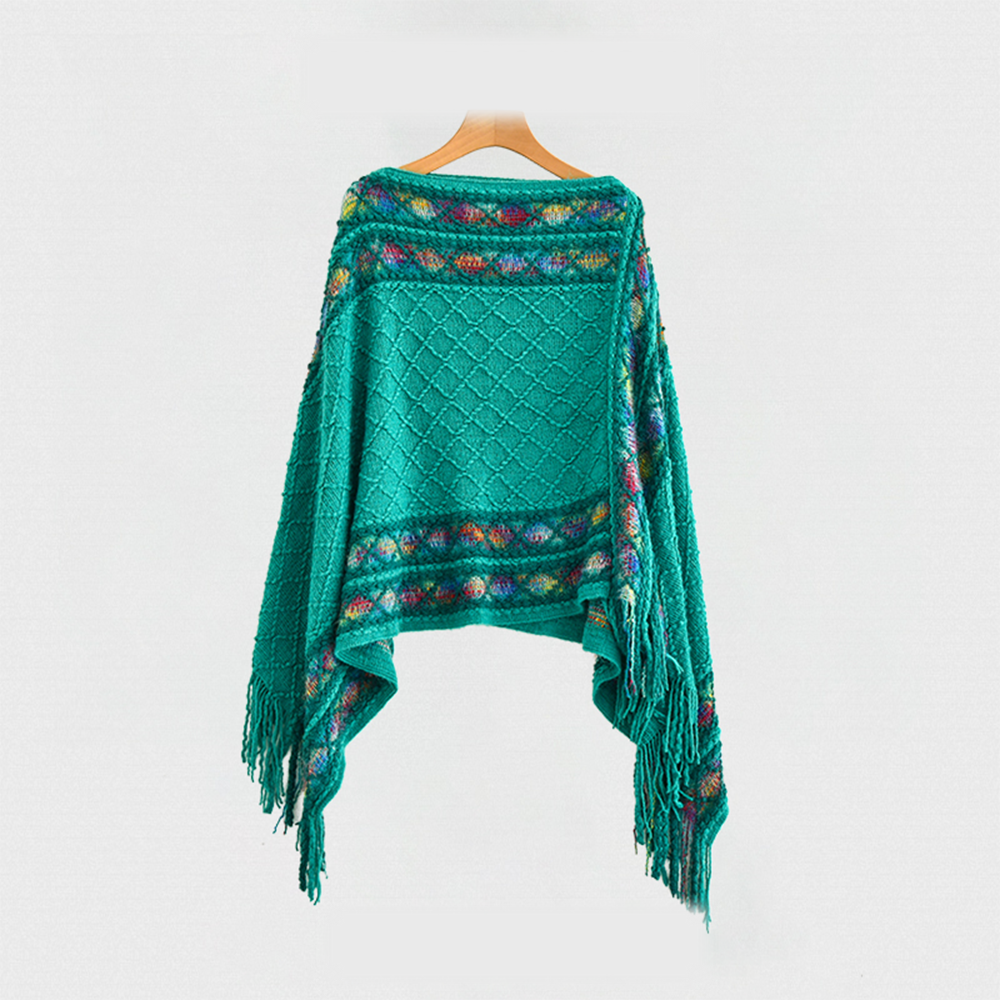 Shawl:Diamond grid