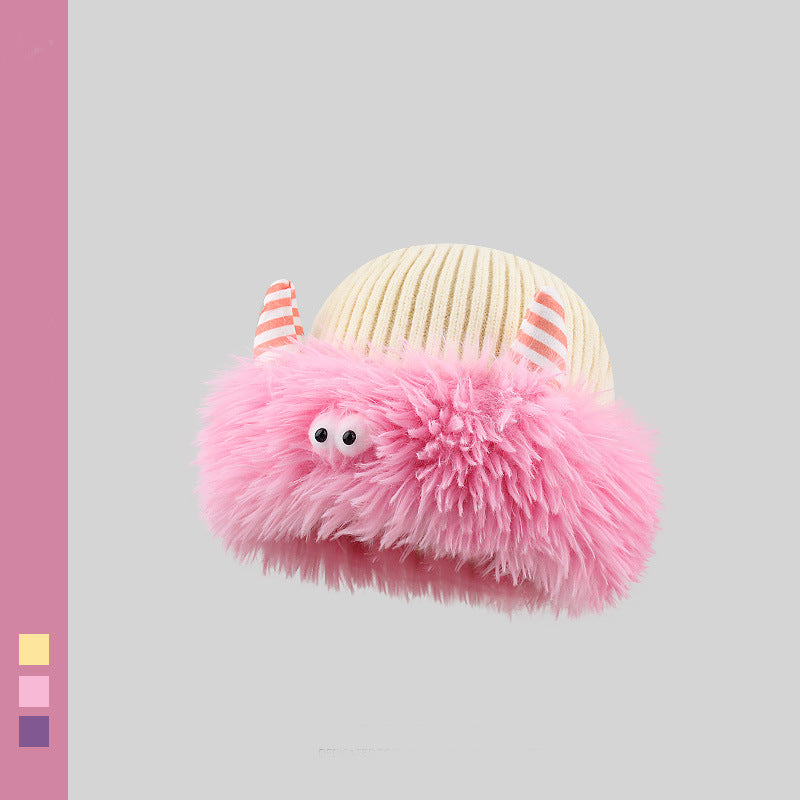 Knitted Hat： Monster