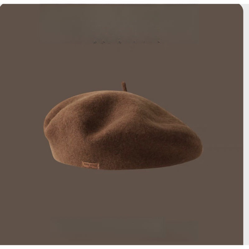 Beret: Brown