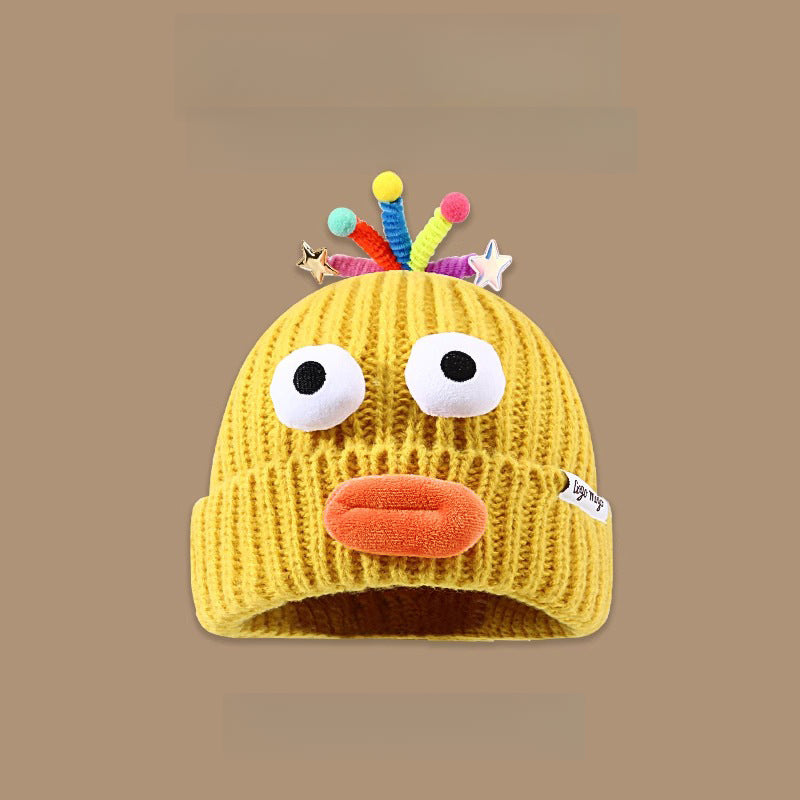 Knitted hats: Funny series