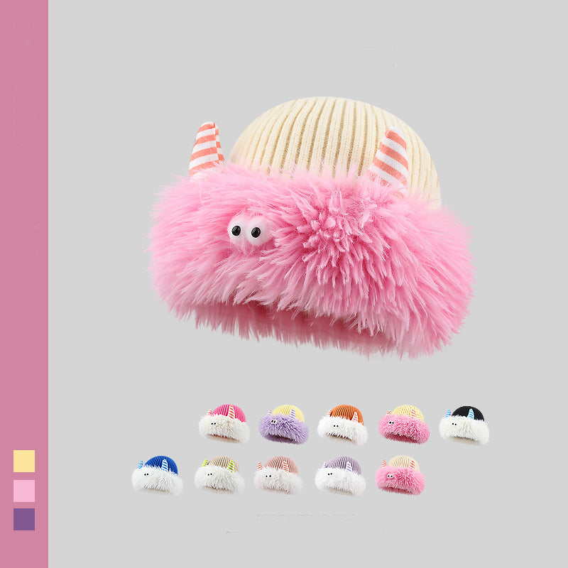 Knitted Hat： Monster