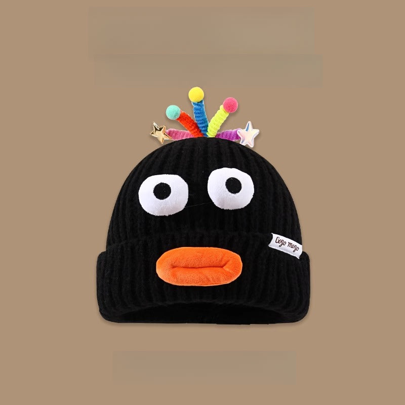 Knitted hats: Funny series