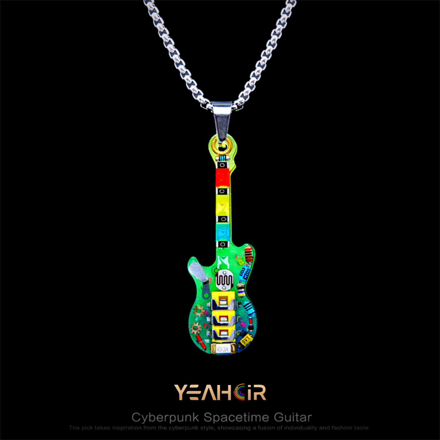 Mechanical Guitar: Necklace