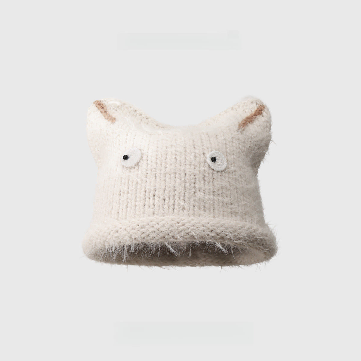 Knitted hat: Monster