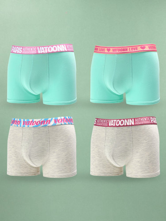 Solid Color：boxer briefs